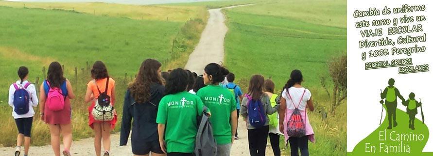 Camino de Santiago organizado especialmente para grupos escolares